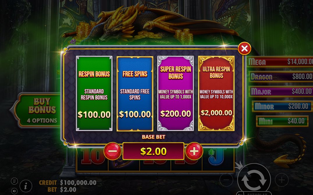Respin Bonus after a new MONEY hit, three respins again