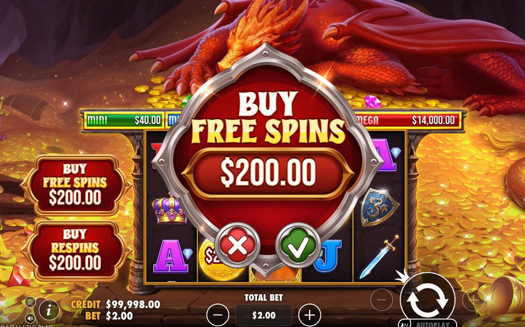 Bonus round screen showing the 5x3 grid during play